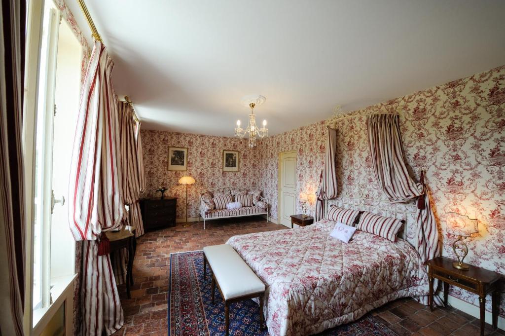 Chambres D'Hotes Du Chateau De Champvallins Sandillon Pokój zdjęcie